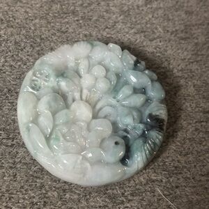 Carved Jade Pendant